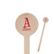 Name & Initial Round Wooden Stir Sticks (Personalized)