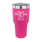 Multiline Text 30 oz Stainless Steel Tumbler - Pink - Single-Sided (Personalized)
