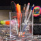 Multiline Text Acrylic Pen Holder - In Context