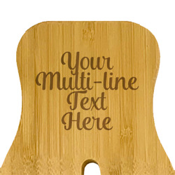 Multiline Text Bamboo Salad Mixing Hand (Personalized)