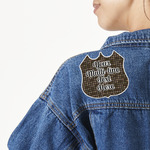 Multiline Text Twill Iron On Patch - Custom Shape (Personalized)