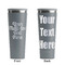 Multiline Text Grey RTIC Everyday Tumbler - 28 oz. - Front and Back