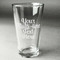 Multiline Text Pint Glasses - Main/Approval