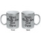 Multiline Text Silver Mug - Approval