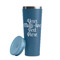 Multiline Text Steel Blue RTIC Everyday Tumbler - 28 oz. - Lid Off