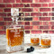 Multiline Text Whiskey Decanters - 26oz Rect - LIFESTYLE