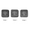 Multiline Text Whiskey Stones - Set of 3 - Approval