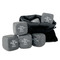 Multiline Text Whiskey Stones - Set of 9 - Front
