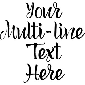 Multiline Text