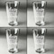Sassy Quotes Set of Four Engraved Beer Glasses - Individual View