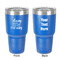 Sassy Quotes 30 oz Stainless Steel Tumbler - Royal Blue - Double-Sided