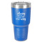 Sassy Quotes 30 oz Stainless Steel Ringneck Tumbler - Blue - Front