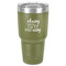 Sassy Quotes 30 oz Stainless Steel Tumbler - Olive - Single-Sided