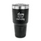 Sassy Quotes 30 oz Stainless Steel Ringneck Tumblers - Black - FRONT