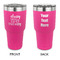 Sassy Quotes 30 oz Stainless Steel Ringneck Tumblers - Pink - Double Sided - APPROVAL