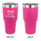 Sassy Quotes 30 oz Stainless Steel Ringneck Tumblers - Pink - Single Sided - APPROVAL