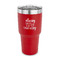 Sassy Quotes 30 oz Stainless Steel Ringneck Tumblers - Red - FRONT