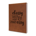 Sassy Quotes Leatherette Journal