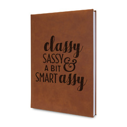 Sassy Quotes Leatherette Journal (Personalized)