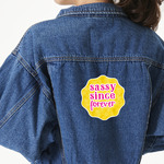 Sassy Quotes Twill Iron On Patch - Custom Shape - X-Large