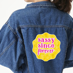 Sassy Quotes Large Custom Shape Patch - 2XL