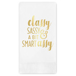Sassy Quotes Guest Napkins - Foil Stamped