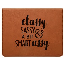 Sassy Quotes Leatherette 4-Piece Wine Tool Set