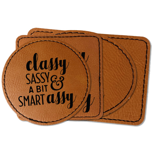 Custom Sassy Quotes Faux Leather Iron On Patch