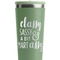 Sassy Quotes Light Green RTIC Everyday Tumbler - 28 oz. - Close Up