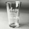 Sassy Quotes Pint Glass - Engraved