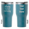 Sassy Quotes RTIC Tumbler - Dark Teal - Double Sided - Front & Back