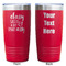 Sassy Quotes Red Polar Camel Tumbler - 20oz - Double Sided - Approval