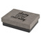 Sassy Quotes Small Engraved Gift Box with Leather Lid - Front/Main