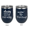 Sassy Quotes Stainless Wine Tumblers - Navy - Double Sided - Approval