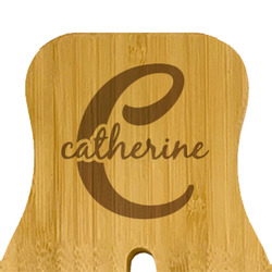 Name & Initial (Girly) Bamboo Salad Mixing Hand (Personalized)