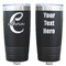 Name & Initial (Girly) Black Polar Camel Tumbler - 20oz - Double Sided  - Approval