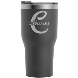 Name & Initial (Girly) RTIC Tumbler - 30 oz (Personalized)