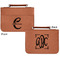Name & Initial (Girly) Cognac Leatherette Bible Covers - Small Double Sided Apvl