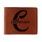 Name & Initial (Girly) Leather Bifold Wallet - Single