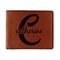 Name & Initial (Girly) Leatherette Bifold Wallet (Personalized)