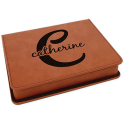 Name & Initial (Girly) Leatherette 4-Piece Wine Tool Set (Personalized)