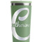 Name & Initial (Girly) Light Green RTIC Everyday Tumbler - 28 oz. - Close Up