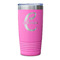 Name & Initial (Girly) Pink Polar Camel Tumbler - 20oz - Single Sided - Approval