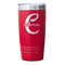 Name & Initial (Girly) Red Polar Camel Tumbler - 20oz - Single Sided - Approval