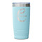 Name & Initial (Girly) Teal Polar Camel Tumbler - 20oz - Single Sided - Approval