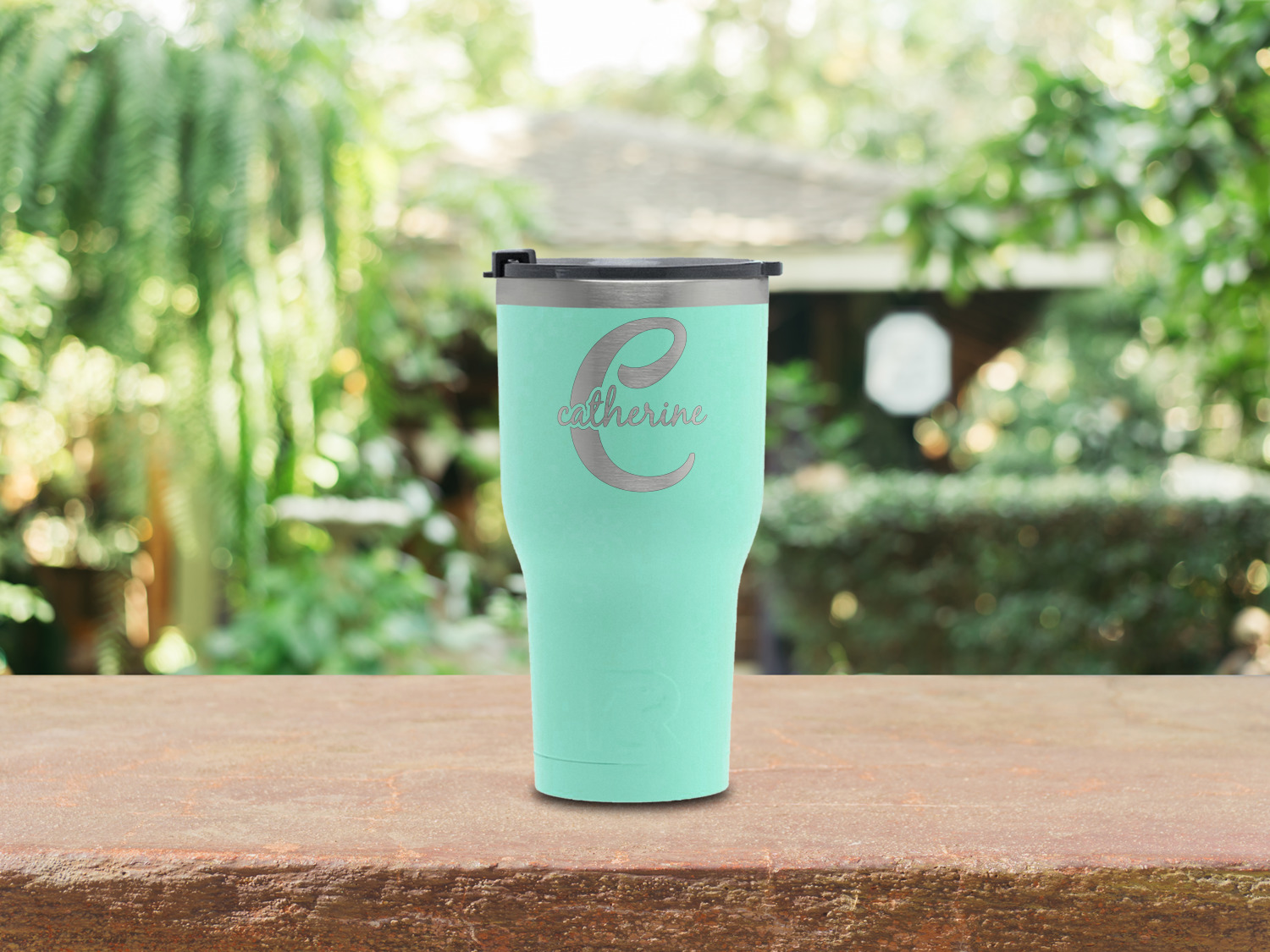 https://www.youcustomizeit.com/common/MAKE/837763/Name-Initial-Girly-Teal-RTIC-Tumbler-Lifestyle-Front.jpg?lm=1628728998