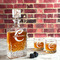 Name & Initial (Girly) Whiskey Decanters - 26oz Rect - LIFESTYLE