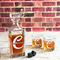 Name & Initial (Girly) Whiskey Decanters - 30oz Square - LIFESTYLE