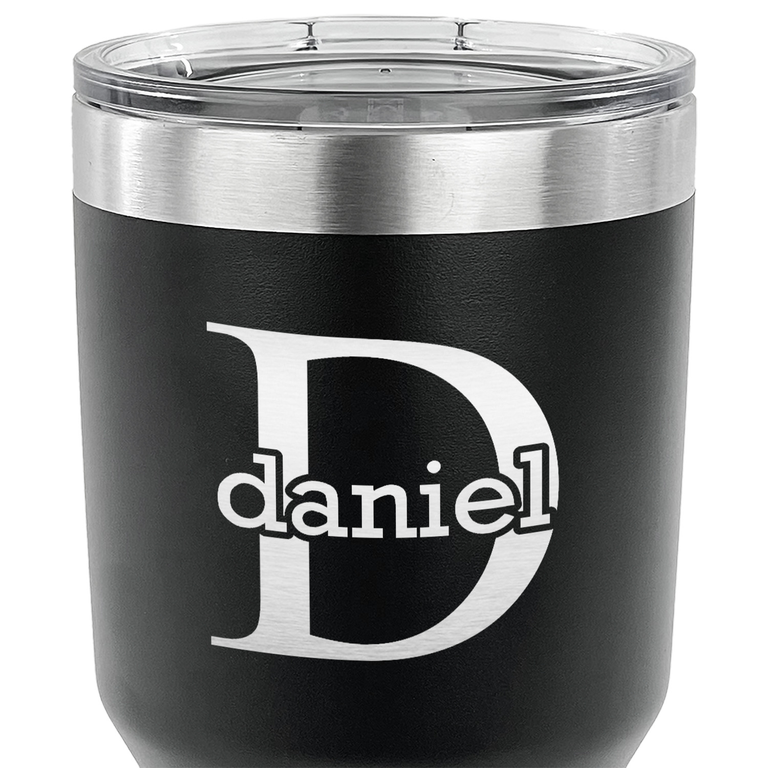 Personalized 30oz Vacuum Insulated Stainless Steel Tumbler - White