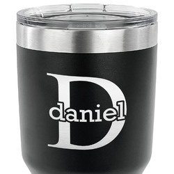 Name & Initial (for Guys) 30 oz Stainless Steel Tumbler (Personalized)